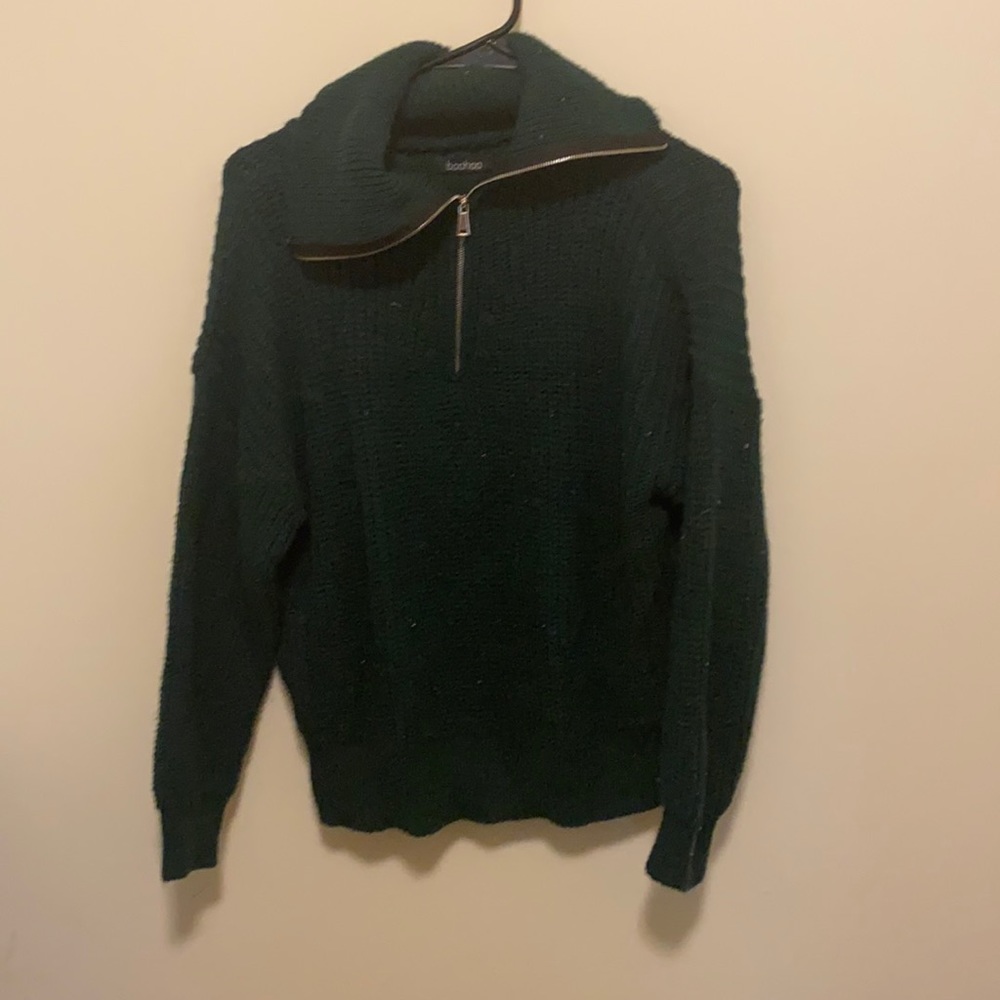 Green sweater